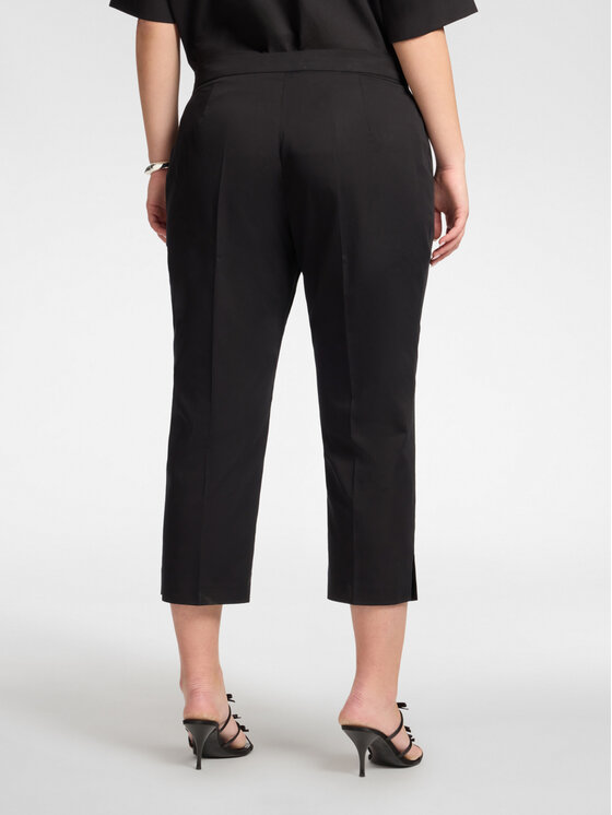 Elena Mirò Elena Mirò Spodnie materiałowe P011P000499N033 Czarny Regular Fit