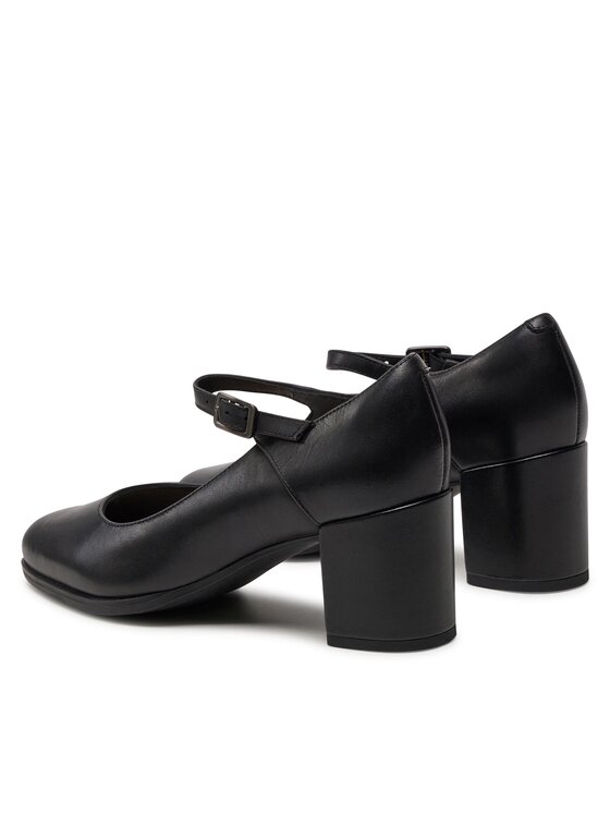 Clarks Clarks Γοβάκια Freva55 Strap 26172052 Μαύρο