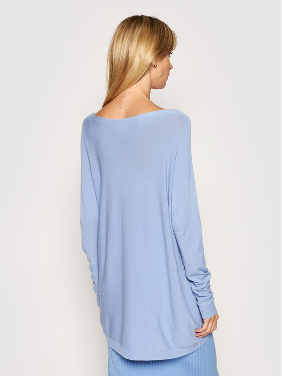 Maglione 3M7218 Blu Oversize