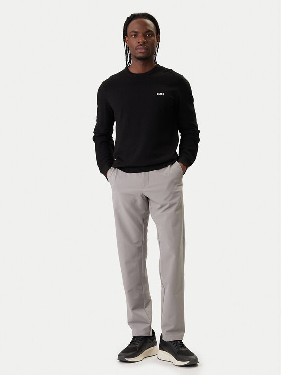 BOSS BOSS Bavlnené nohavice T_Commuter 50534303 Béžová Slim Fit