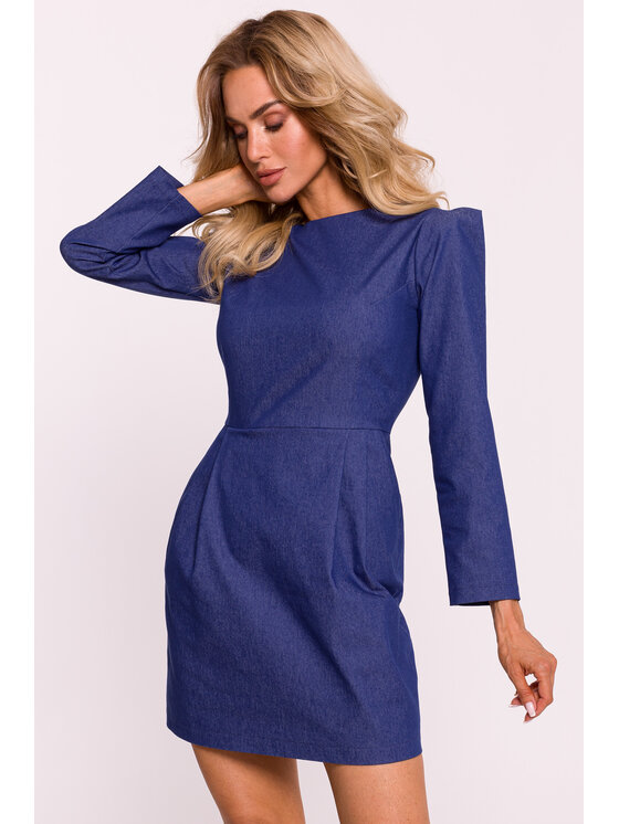 Made of Emotion Made of Emotion Vestito da giorno M805 Blu Active Fit