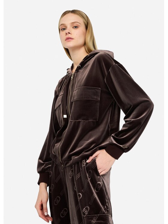 Liu Jo Liu Jo Felpa TF5108J495590915 Marrone Regular Fit