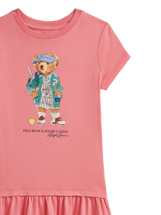 Polo Ralph Lauren Polo Ralph Lauren Každodenní šaty 312971130001 Růžová Regular Fit