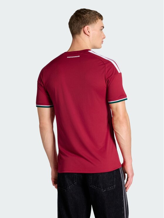 adidas adidas Koszulka techniczna Węgry Czerwony Slim Fit