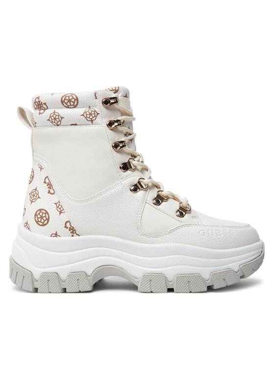 Botine Guess Bliza FLFBLI FAL12 Écru