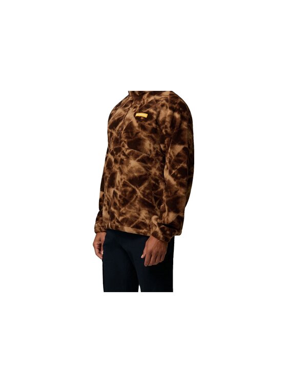 Columbia Columbia Polar Timber Crest MTR Printed Fleece Half Zip 2173561256 Brązowy Regular Fit