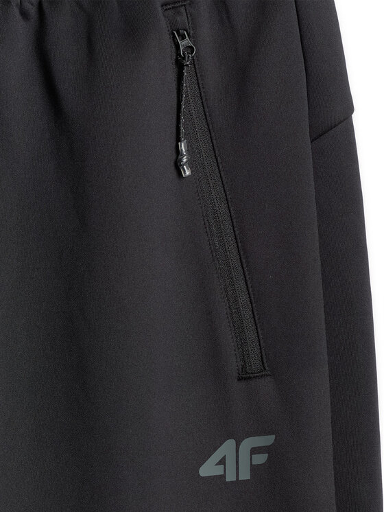 4F 4F Spodnie dresowe VICTORY PACK Czarny Regular Fit