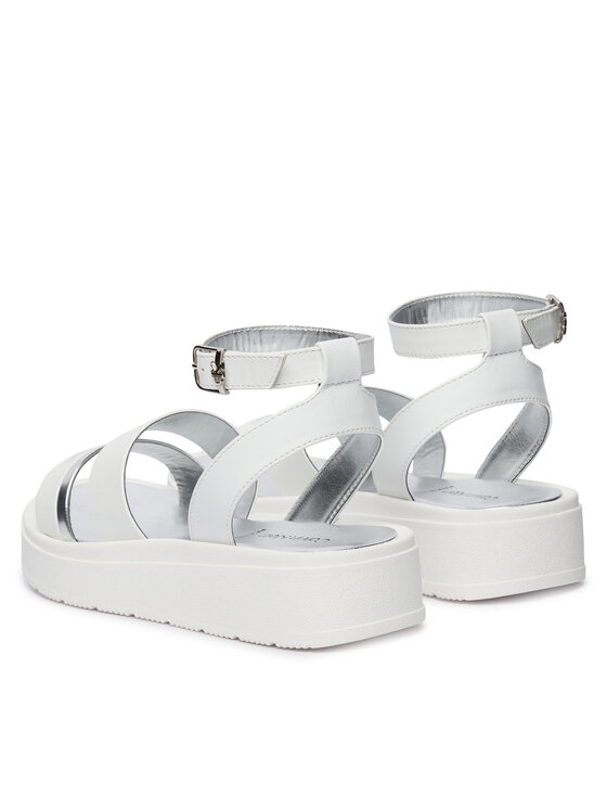 Calvin Klein Calvin Klein Sandały Velcro Sandal V4A2-83261-0326 D Biały