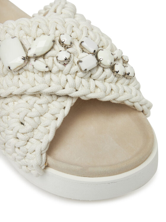 Inuikii Inuikii Iešļūcenes Woven Stones Platform 70103-106 1100 Écru