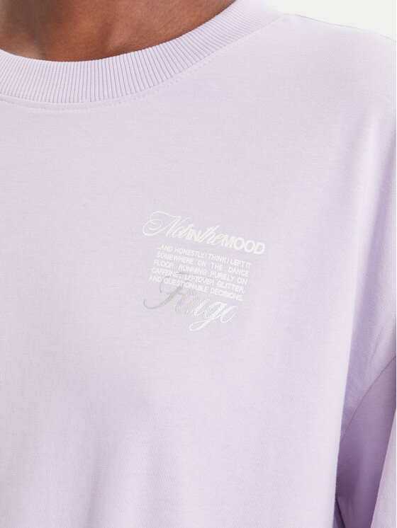 HUGO HUGO T-Shirt 50574524 Helllila Relaxed Fit