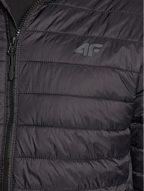 4F 4F Prehodna jakna H4Z22-KUMP004 Črna Regular Fit