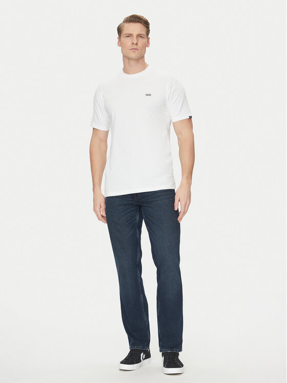 Vans Vans Tričko Left Chest Logo VN0A3CZEY281 Biela Classic Fit