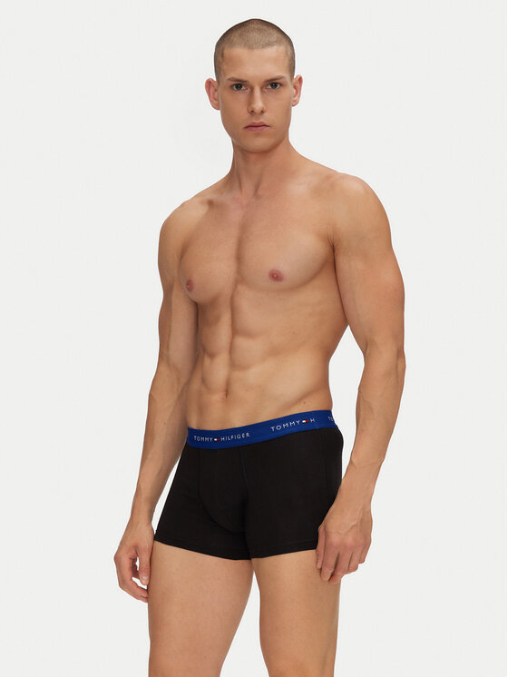 Tommy Hilfiger Tommy Hilfiger 3 bokseršortu pāru komplekts UM0UM02763 Tumši zils