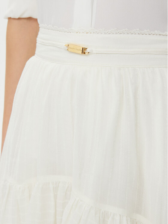 Marciano Guess Marciano Guess Спідниця-максі 5GGD34 7317A Білий Regular Fit