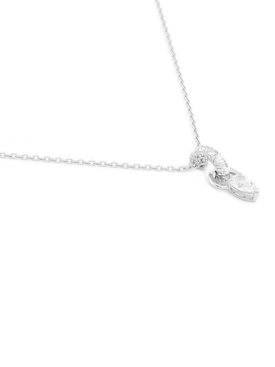 Swarovski Swarovski Комплект колие и обеци 5723197 Сребрист