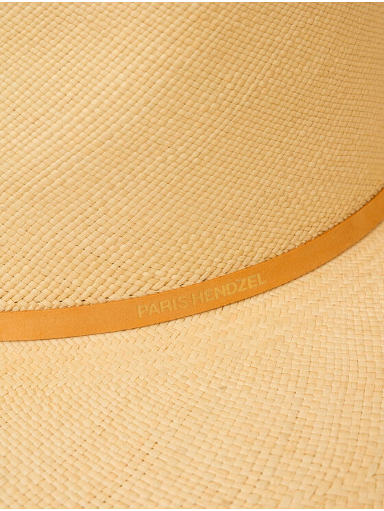 Paris+Hendzel Paris+Hendzel Kapelusz Off White Havana - Panama / Brisa Grade Biały