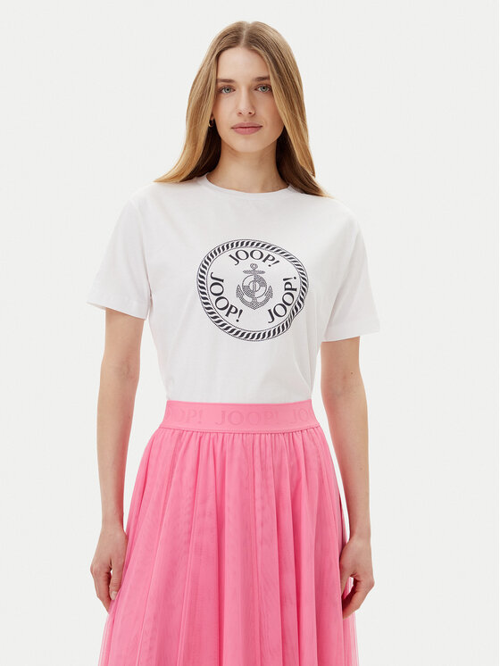 JOOP! JOOP! T-shirt 58 252JE58Tonia 30046219 Bijela Regular Fit