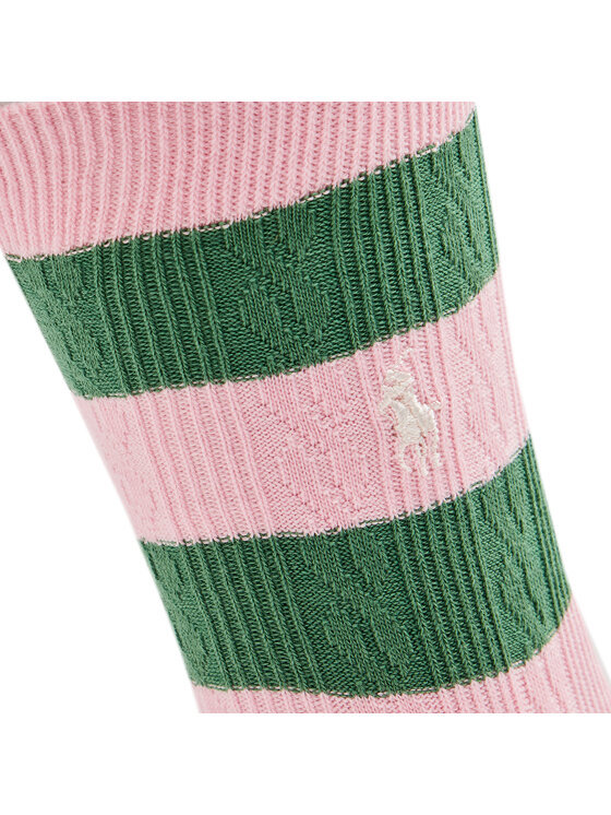 Polo Ralph Lauren Polo Ralph Lauren Набір 3 пар високих жіночих шкарпеток 455950827001 Кольоровий