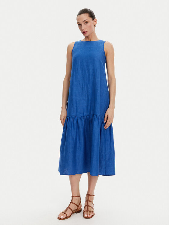 KAOS KAOS Sommerkleid RP1MR066 Blau Regular Fit