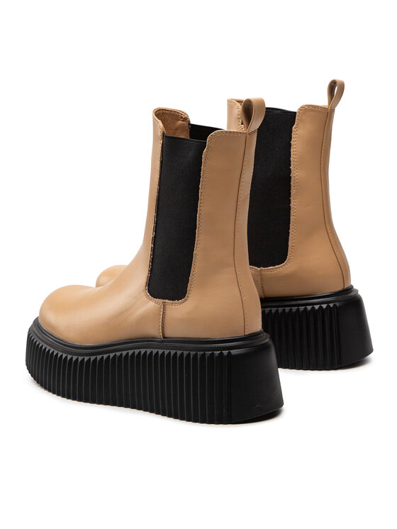 DeeZee DeeZee Μποτάκια με λάστιχο ZAL85311-1A Καφέ