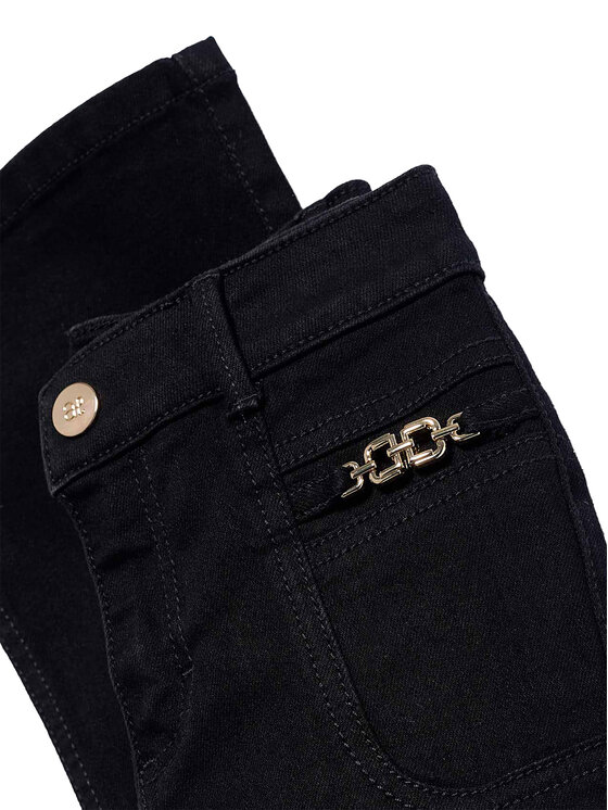 Abel & Lula Abel & Lula Traperice 5721 Crna Flare Fit