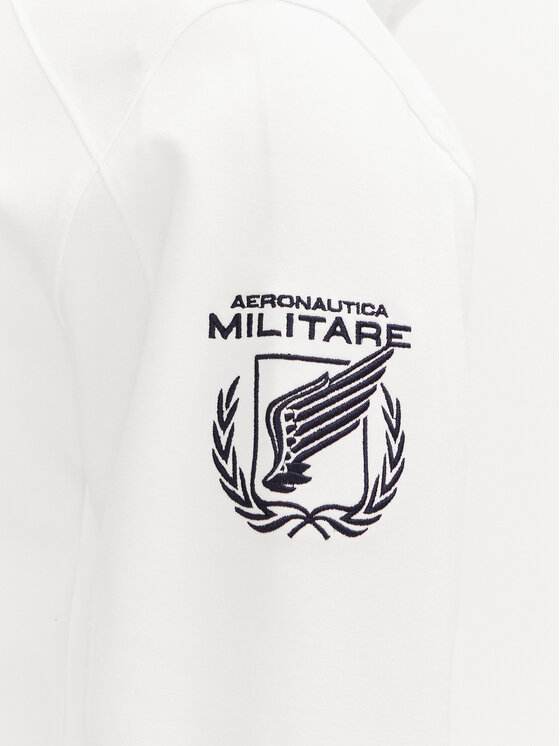 Aeronautica Militare Aeronautica Militare Kurtka przejściowa 251AF497F559 Biały Regular Fit