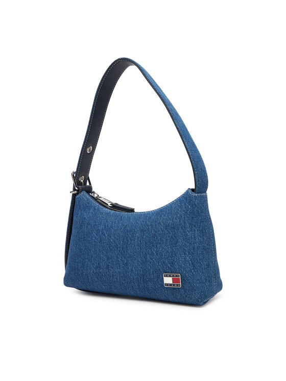 Tommy Jeans Tommy Jeans Ročna torba Tjw Cool Denim Shoulder Bag AW0AW17877 Modra