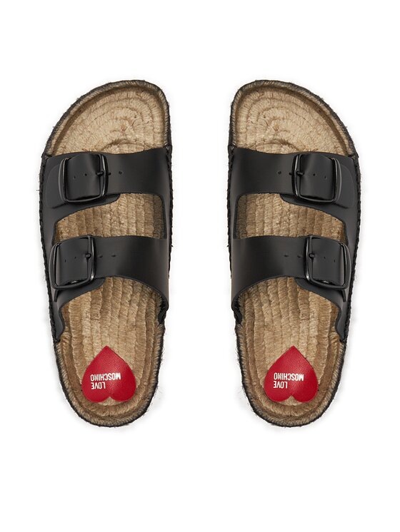LOVE MOSCHINO LOVE MOSCHINO Espadryle JA28233G0IIAX000 Czarny