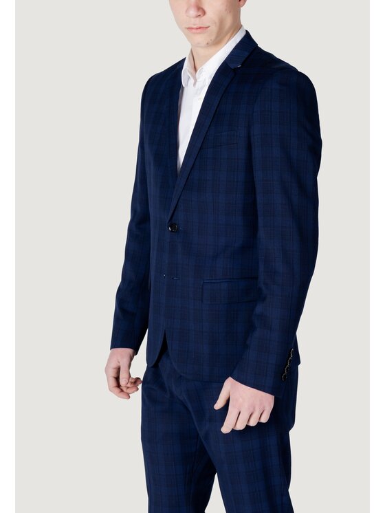 Antony Morato Antony Morato Σακάκι BONNIE SLIM FIT GALLES PATTERN Μπλε Slim Fit