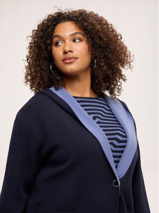 Fiorella Rubino Fiorella Rubino Maglione M398L008681N034 Blu Over Fit