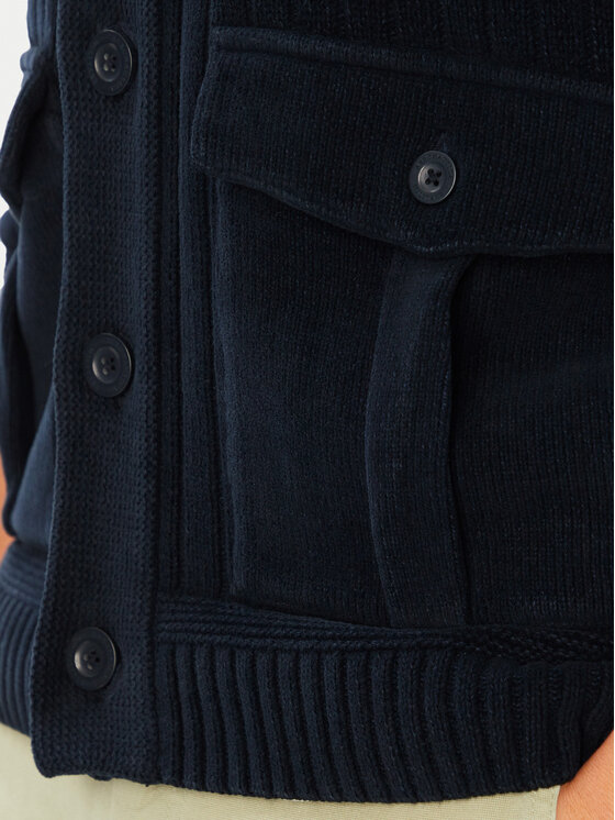 Aeronautica Militare Aeronautica Militare Ζακέτα 262MA1674UL00955 Σκούρο μπλε Regular Fit