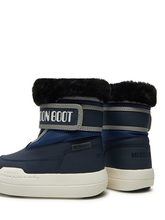 Moon Boot Moon Boot Μπότες Χιονιού Junior Park Strap 80D3440030 Σκούρο μπλε