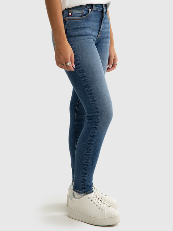 BIG STAR BIG STAR Jeansy LAYLA Granatowy Skinny Fit