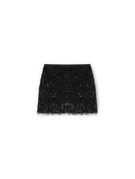 Motivi Motivi Minigonna 1051Q001222N033 Nero Regular Fit