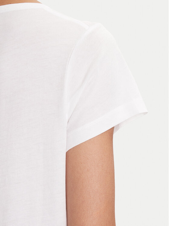 Marc O'Polo Marc O'Polo T-krekls 506 2067 51431 Balts Regular Fit