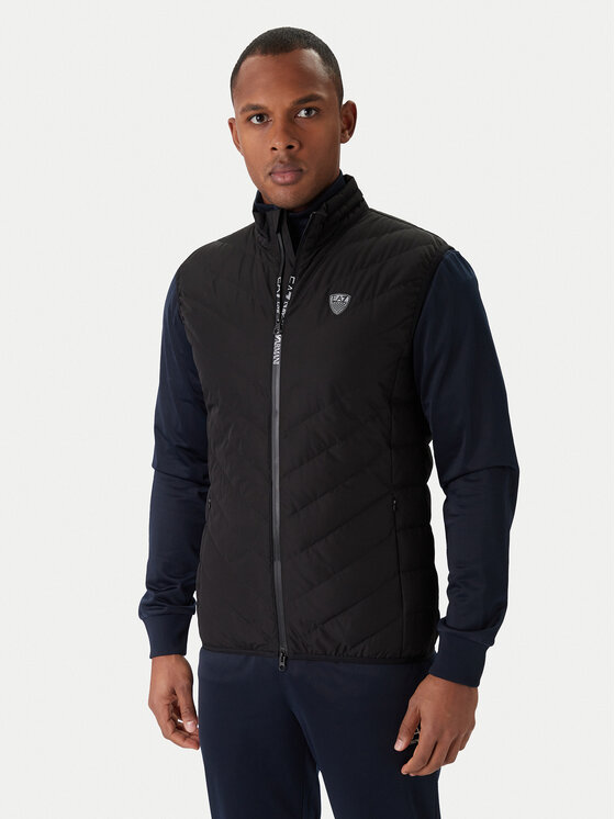 EA7 Emporio Armani EA7 Emporio Armani Vestă 8NPQ02 PNE1Z 1200 Negru Regular Fit