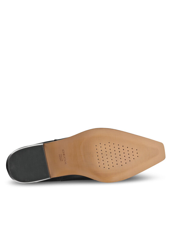 Geox Geox Īsie zābaki D Texica D46MYA 043NH C9999 Melns