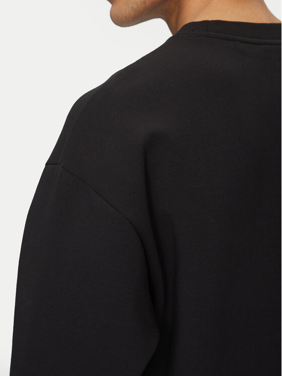 HUGO HUGO Felpa Dettil 50533689 Nero Relaxed Fit