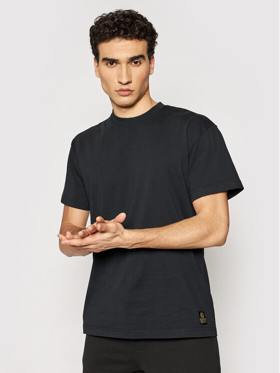 T-shirt Plain Military DMP201810 Nero Box Fit