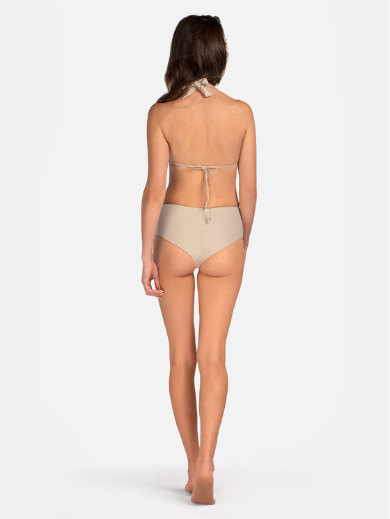 Miss Lou Miss Lou Bikini pezzo sopra G-LG1-E Écru