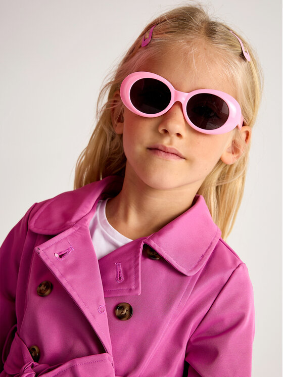 Mayoral Mayoral Tenchcoat 3413 Rosa Regular Fit