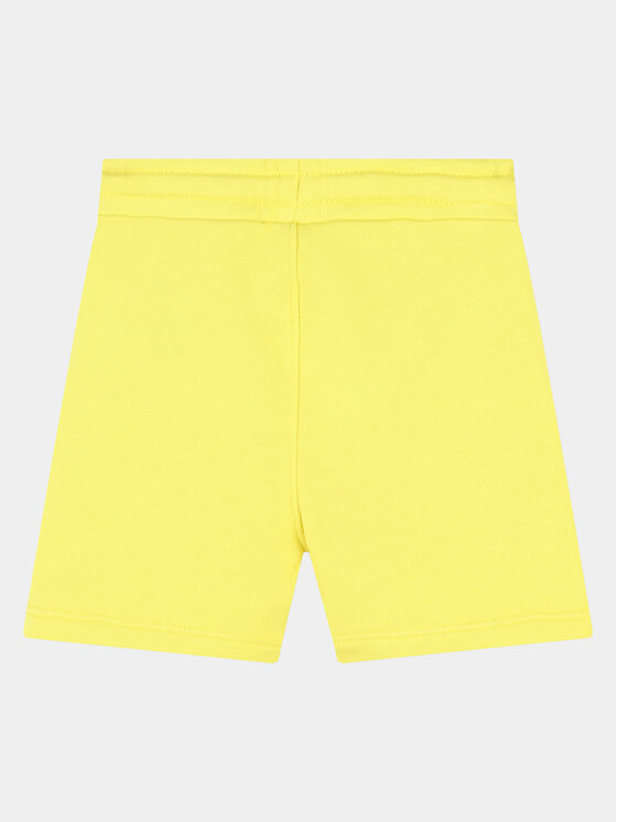 BOSS Boss Спортни шорти J50580 M Жълт Regular Fit