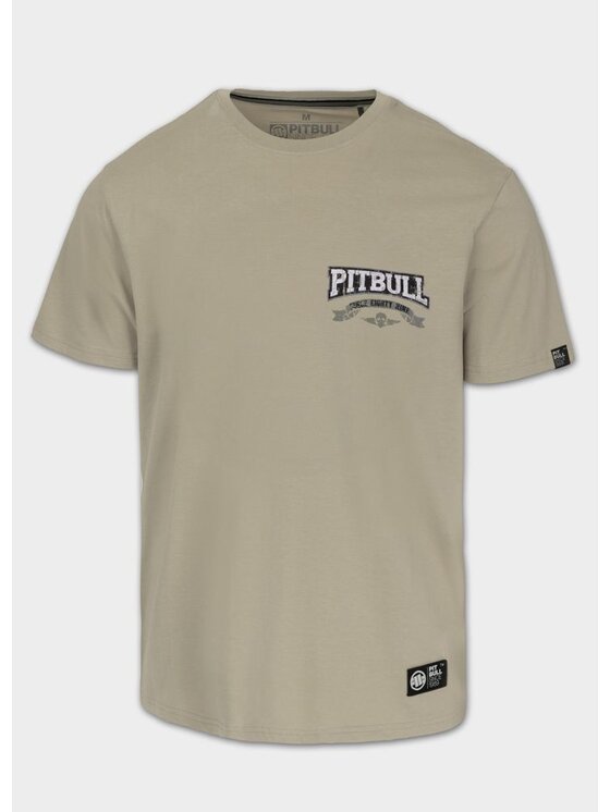 PITBULL PITBULL T-Shirt TROUBLEMAKER Szary Regular Fit