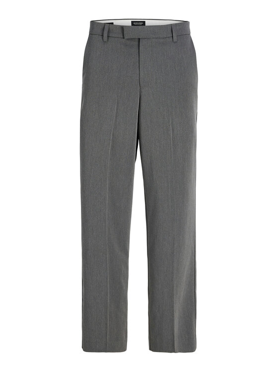Jack & Jones Jack & Jones Чино панталони Bill 12293368 Сив Wide Leg