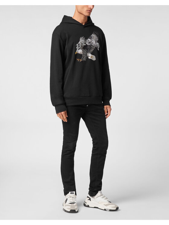 PHILIPP PLEIN PHILIPP PLEIN Felpa 14701 Nero Regular Fit