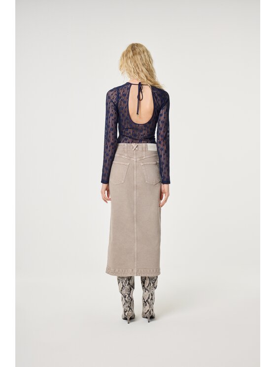 Fabienne Chapot Fabienne Chapot Top 5967-1770-101 Niebieski jasny Slim Fit