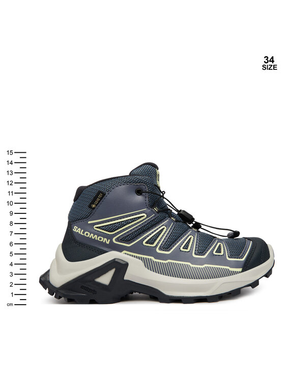 Salomon Salomon Trekingová obuv X Ultra Mid GORE-TEX L49109400 Modrá