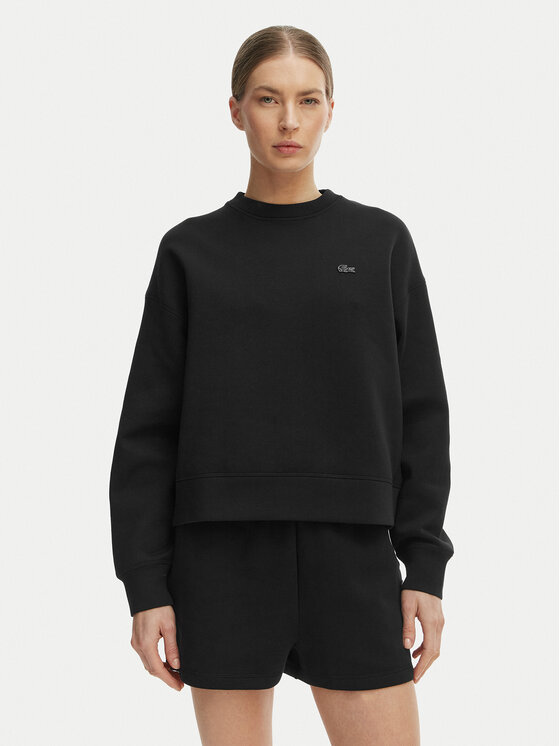 Lacoste Hanorac SF0046 Negru Oversize