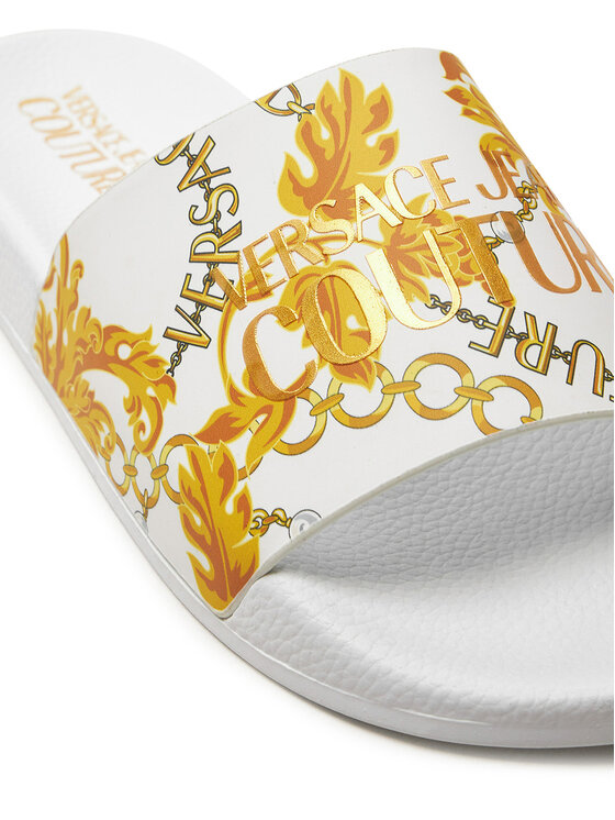 Versace Jeans Couture Versace Jeans Couture Natikači 77VA3SQ3 ZS834 Bela