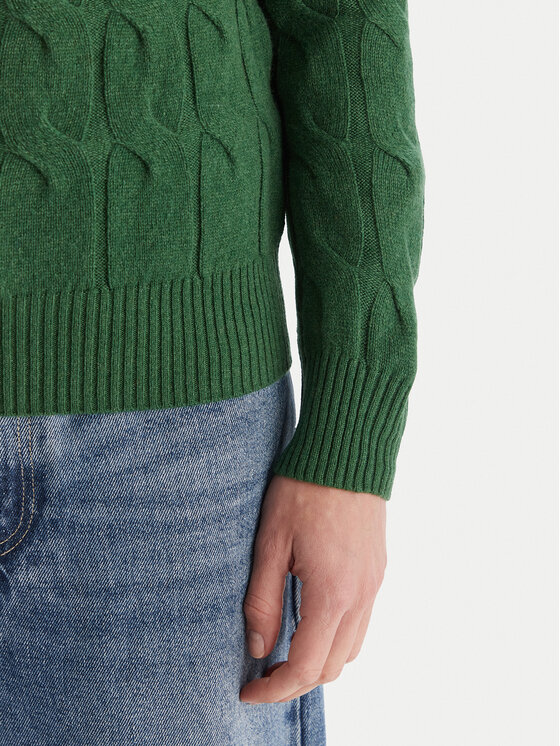 Tommy Hilfiger Tommy Hilfiger Sweater WW0WW43586 Zöld Regular Fit